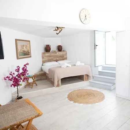 Villa Cycladic Art Dame à Mési Extérieur photo