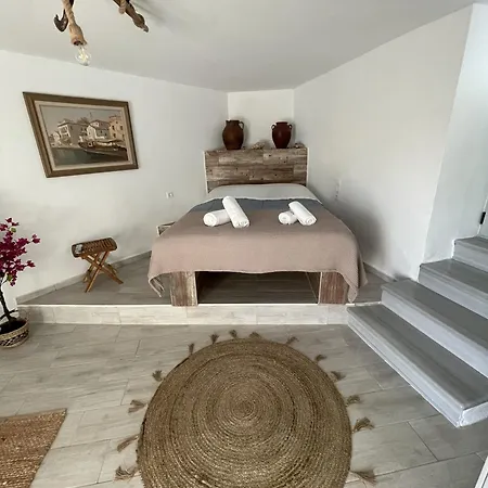 Villa Cycladic Art Dame à Mési Extérieur photo
