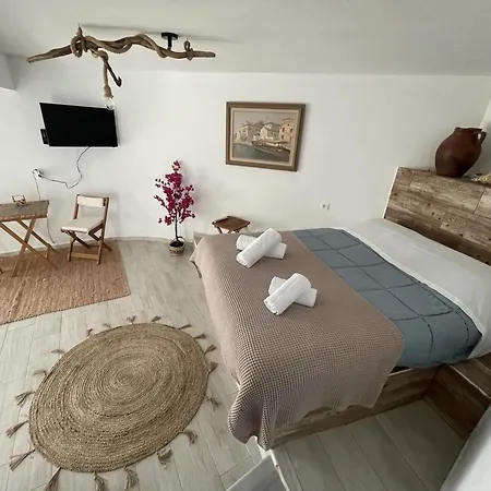 Villa Cycladic Art Dame à Mési Extérieur photo